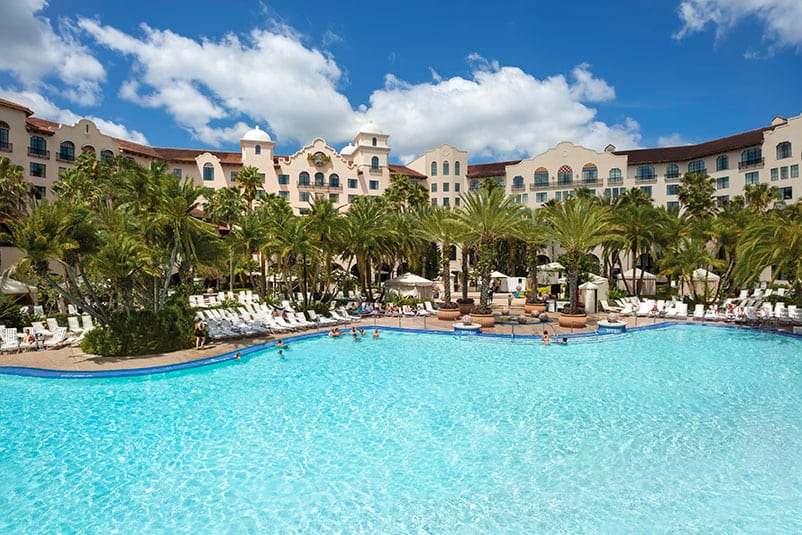 On Site Resort Hotels Overview Universal Orlando Guests Enjoy The Glistening Pool At Hard Rock Hotel One Of Premier On Site