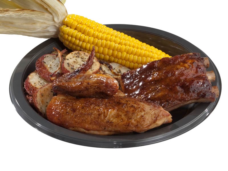 Chicken and Ribs Platter