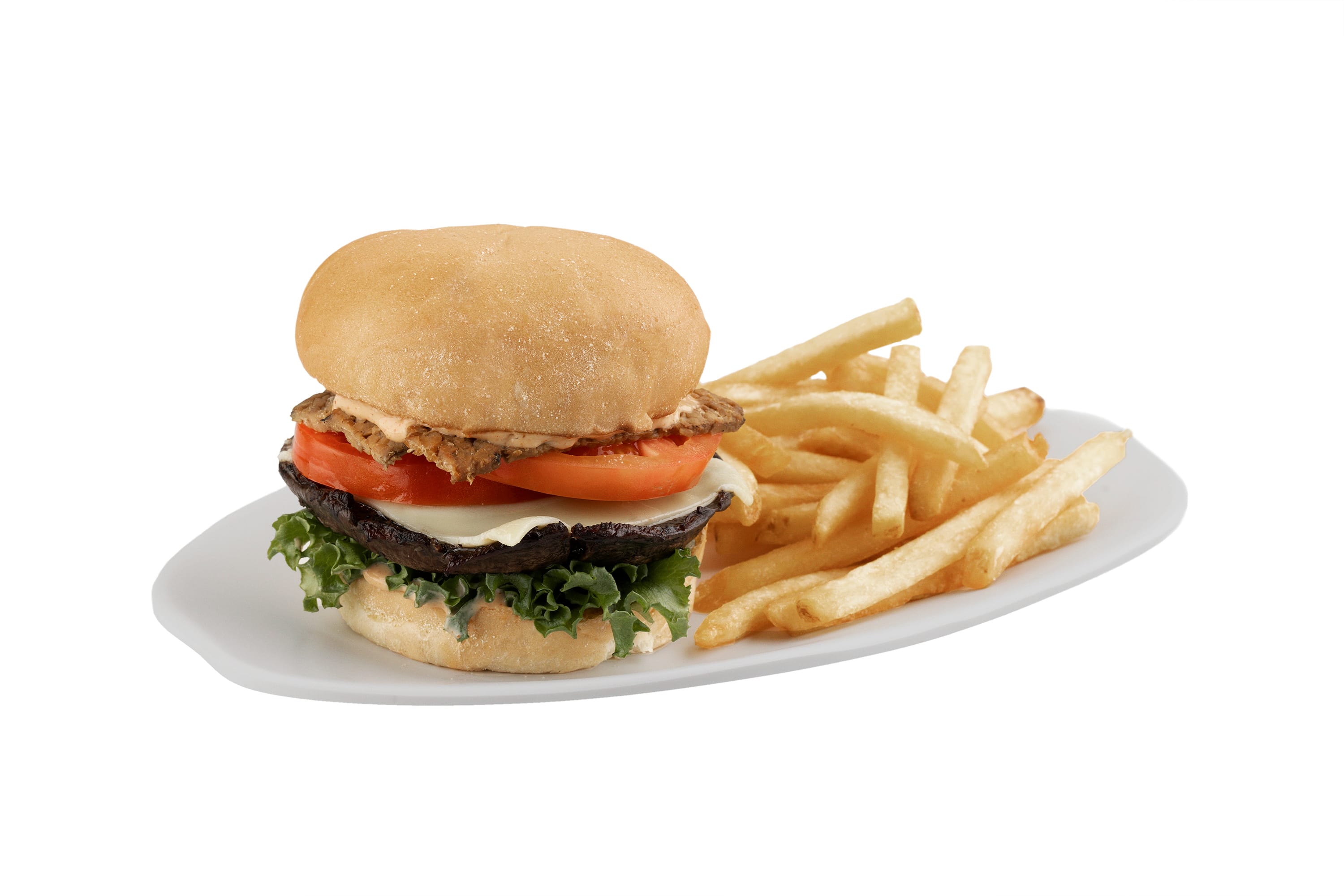 Herbivore Burger Platter
