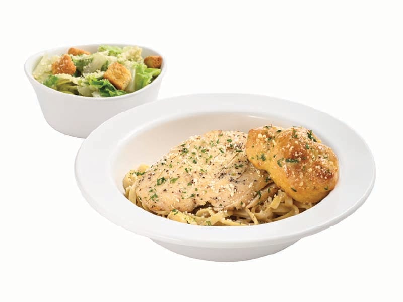 Chicken Fettuccine Alfredo Platter