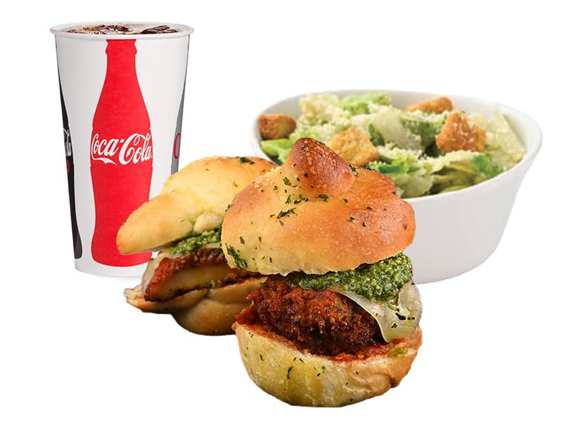 Garlic Parm Slider Combo