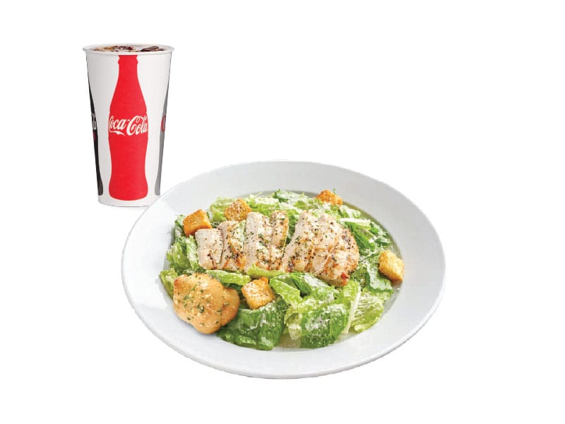 Chicken Caesar Salad Combo
