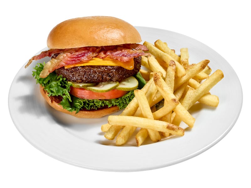 Bacon Cheeseburger Platter