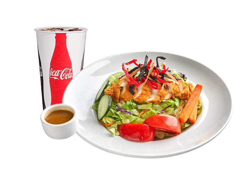 Crispy Chicken Salad Combo