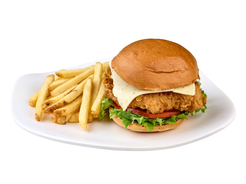 Hot Honey Chicken Sandwich Platter