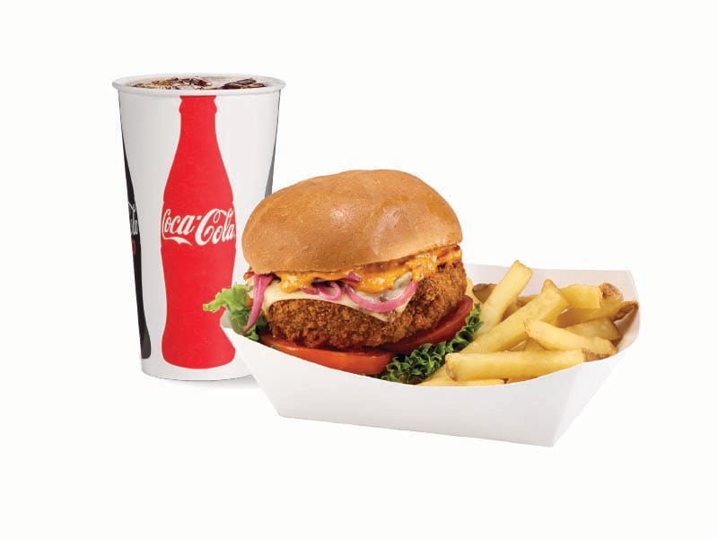 Crispy Garden Vegan Sandwich Combo