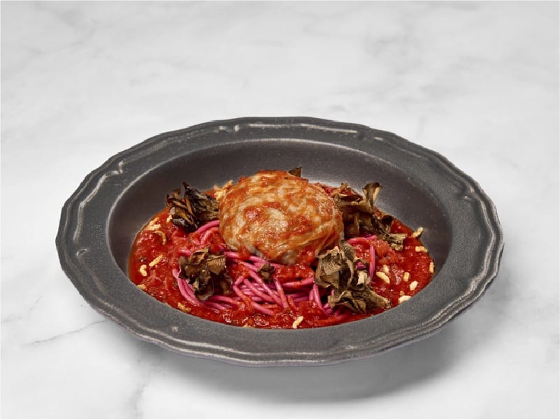 Our Favorite Vegan Familiar's Stuffed Cabbage