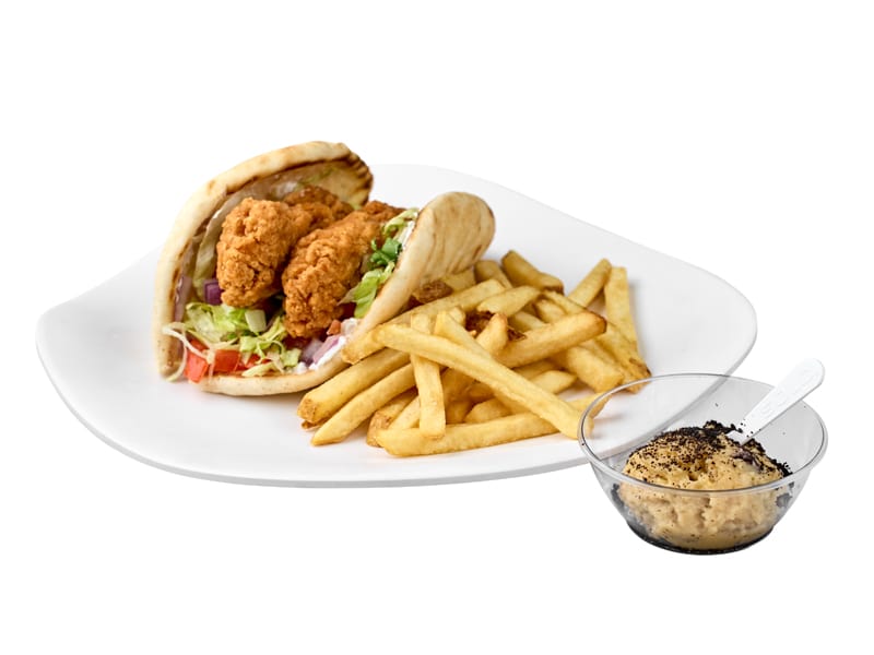 Crispy Chicken Gyro Combo