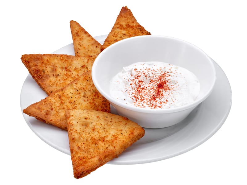 Pita with Tzatziki
