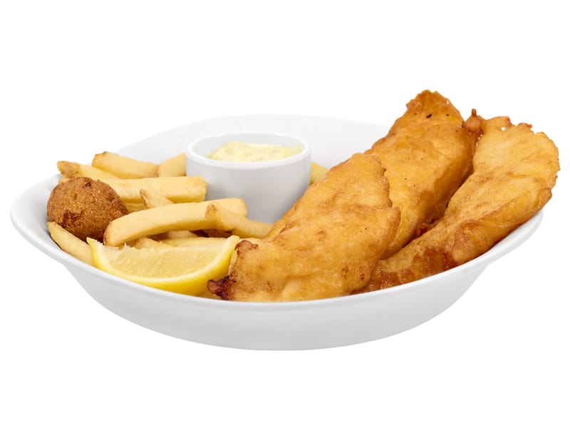 Battered and Plattered Fish Platter