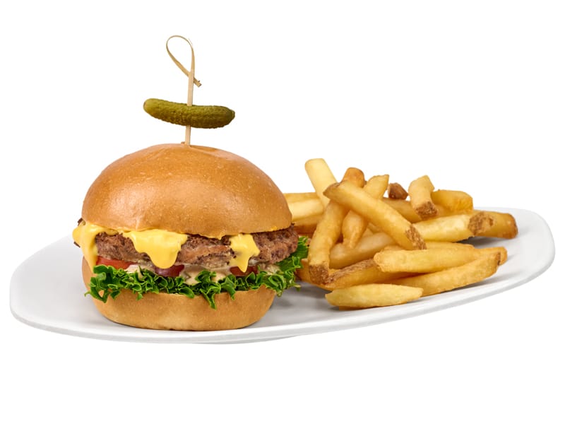 Krusty Burger Platter