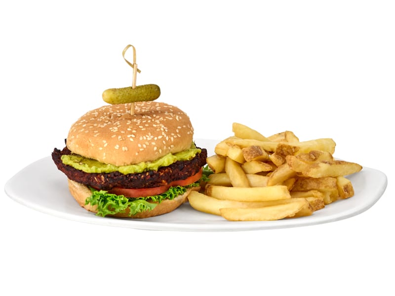 Mother Nature Burger Platter