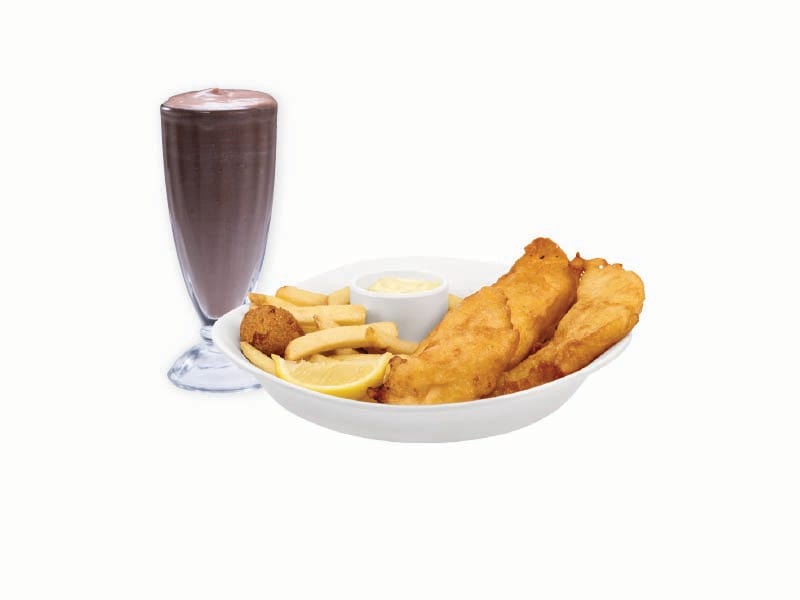 Battered Fish and Shrimp Combo
