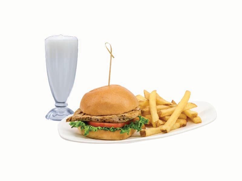 Thrilled to be Grilled Chicken Sandwich Combo