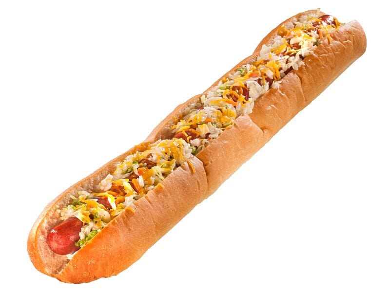 Two Foot Dog Combo
