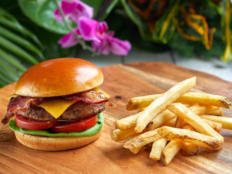 Island Bacon Cheeseburger Combo
