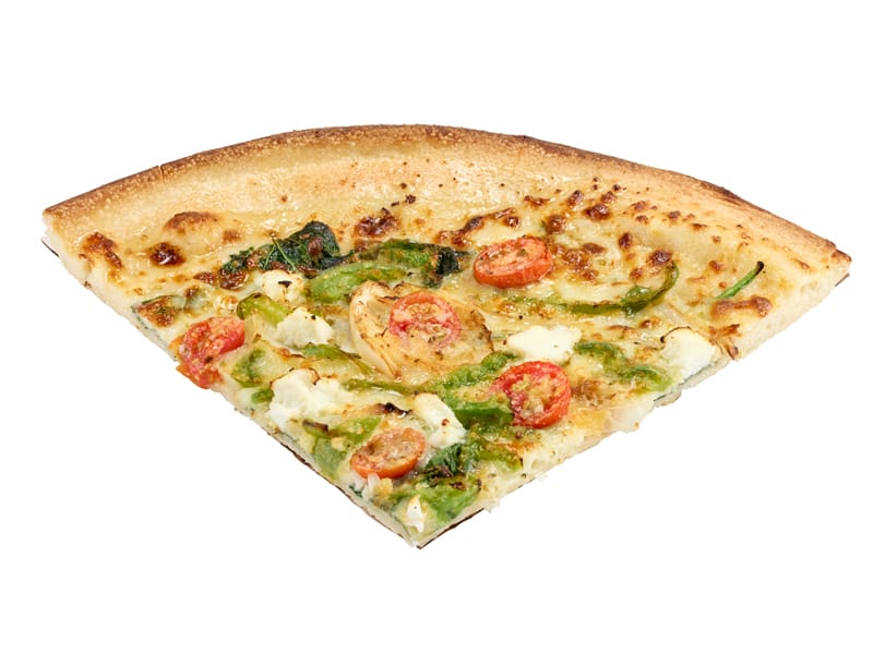 Jumbo Veggie Bianca Slice