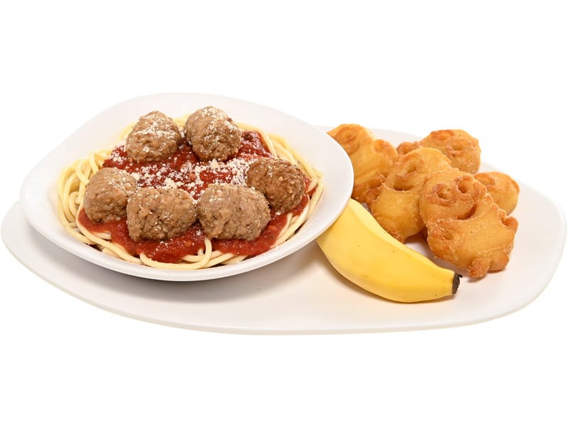 Shrunken Moonballs with Flying Sauce