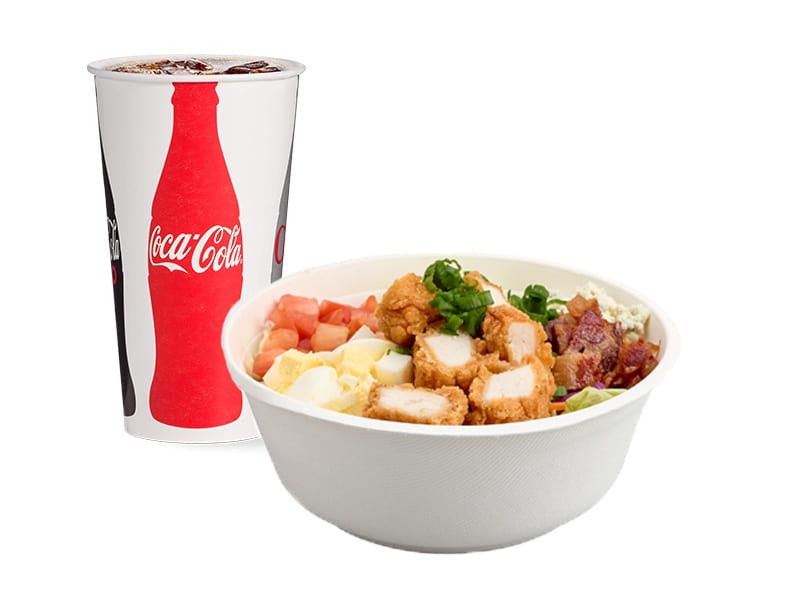 California Cobb Crispy Chicken Salad Combo