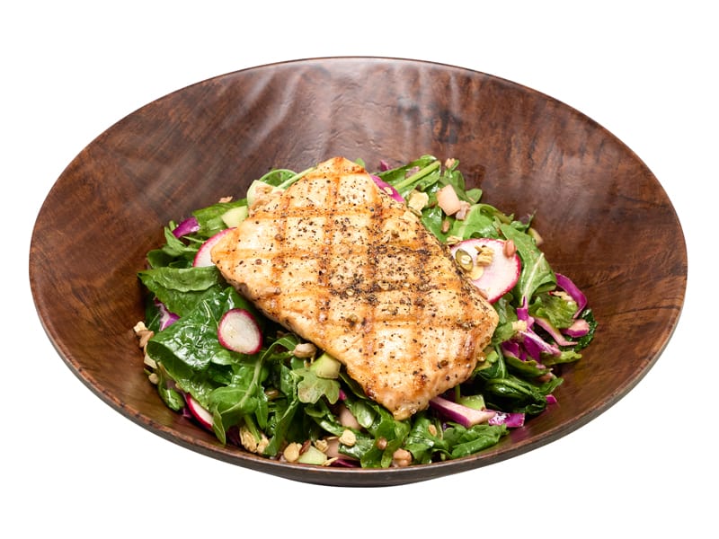 Nordic Harvest Salad with Salmon