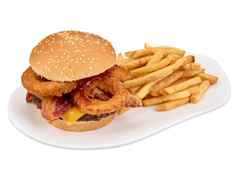 Big Bopper Burger Platter