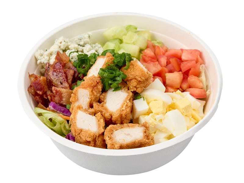 California Cobb Crispy Chicken Salad