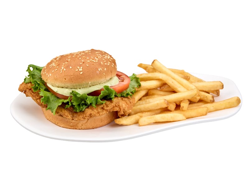 Crispy Chicken Sandwich Platter