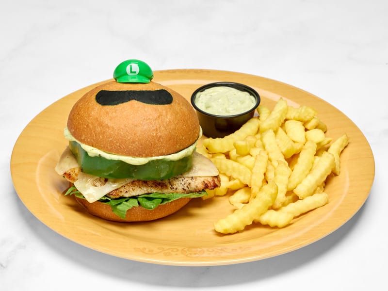 Luigi Burger (Pesto Grilled Chicken)
