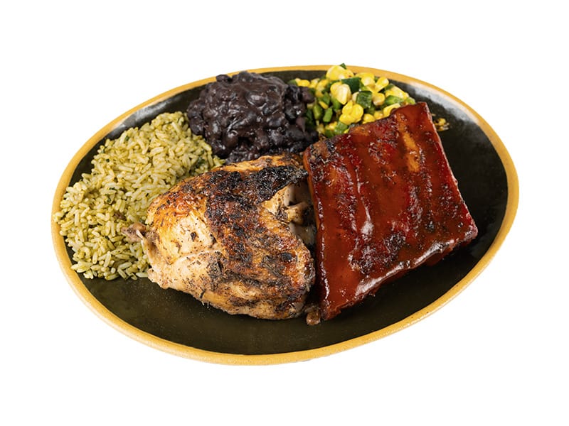 Chicken & Ribs Platter