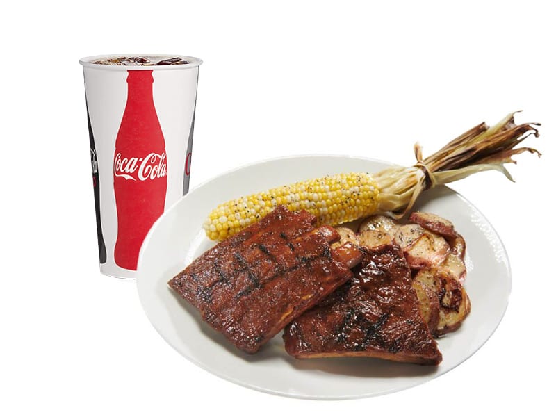 Chargrilled Ribs Combo