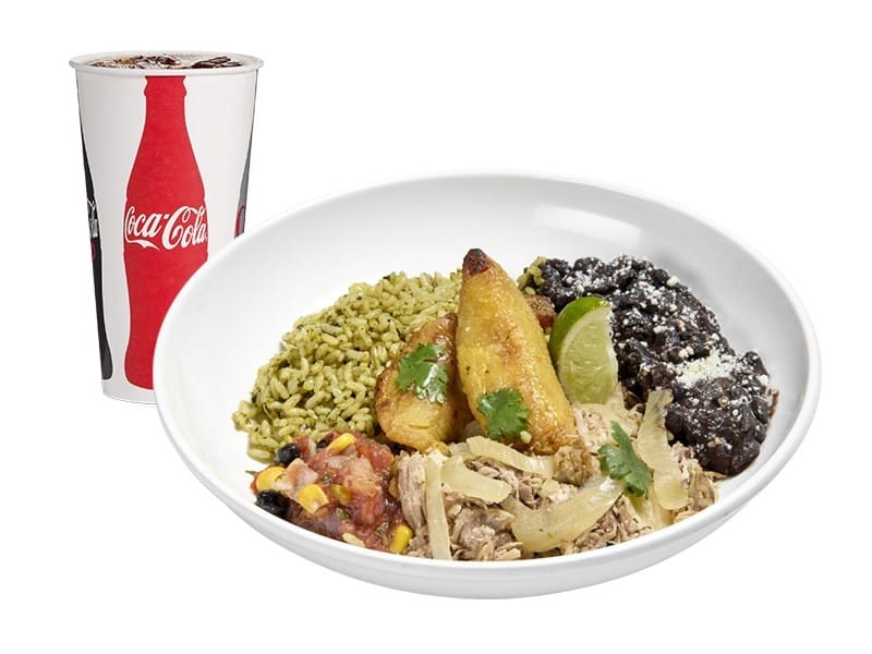 Rice Bowl with Pernil Combo