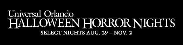 Universal Orlando Halloween Horror Nights Select Nights Aug 29 - Nov 2