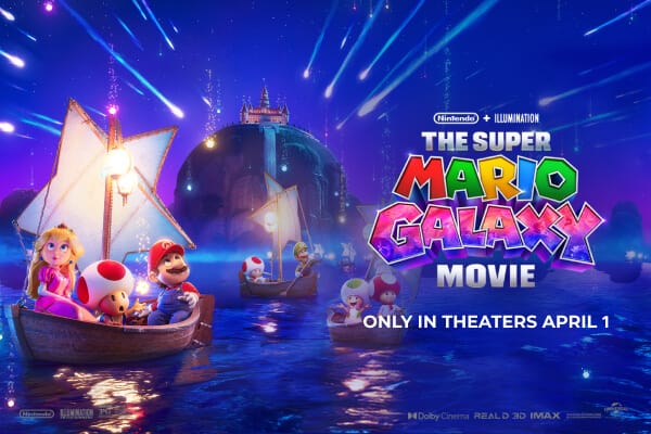 Nintendo + Illumination. The Super Mario Galaxy Movie. Only in theaters April 1.