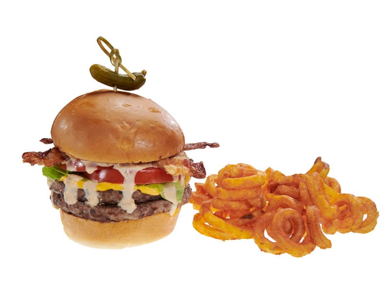 Clogger Burger Platter