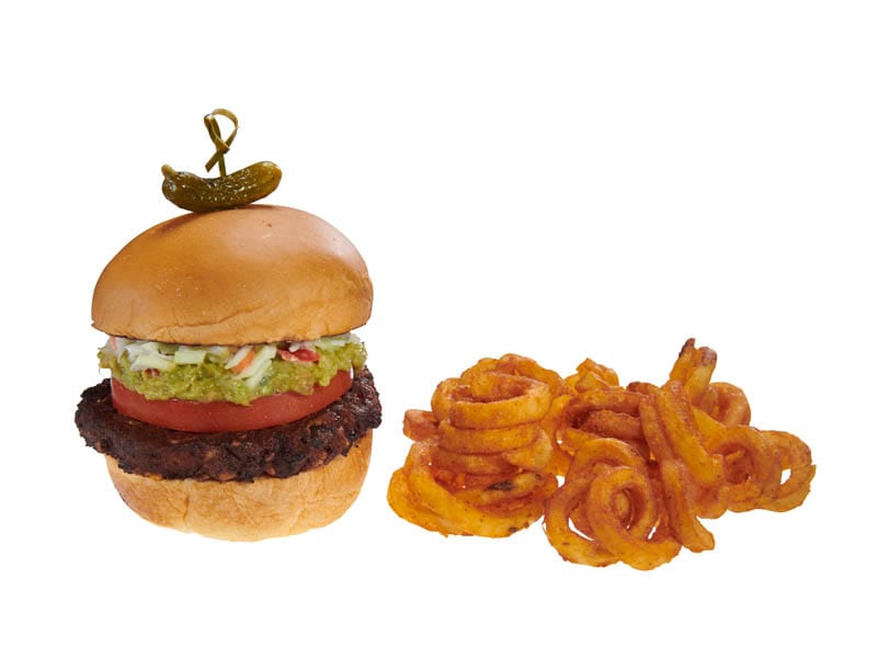 Mother Nature Burger Platter