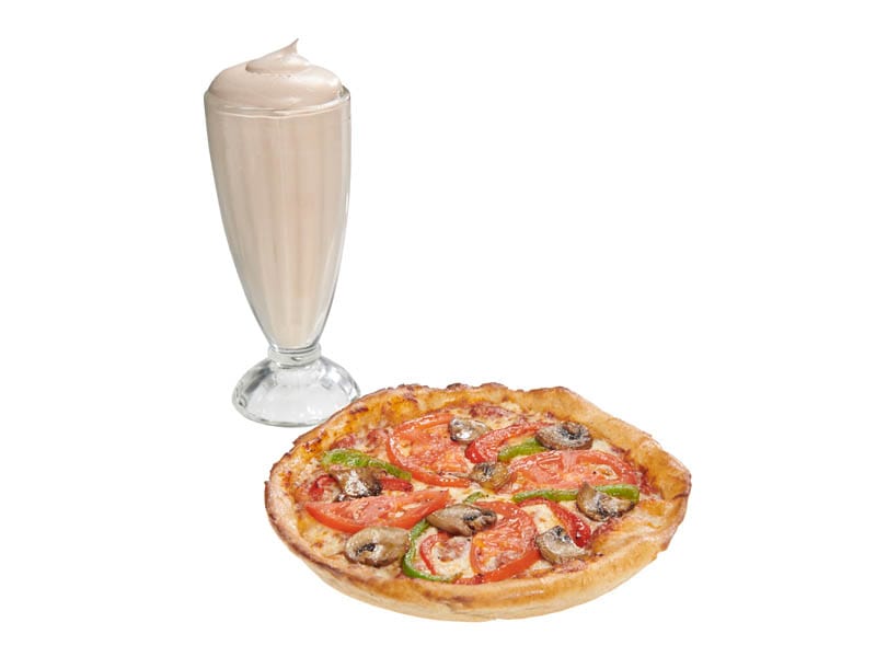 Meat Hater's Pizza Combo
