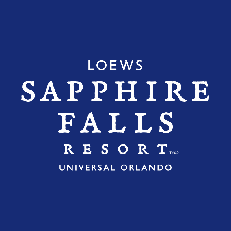 Logo for the Loews Sapphire Falls Resort