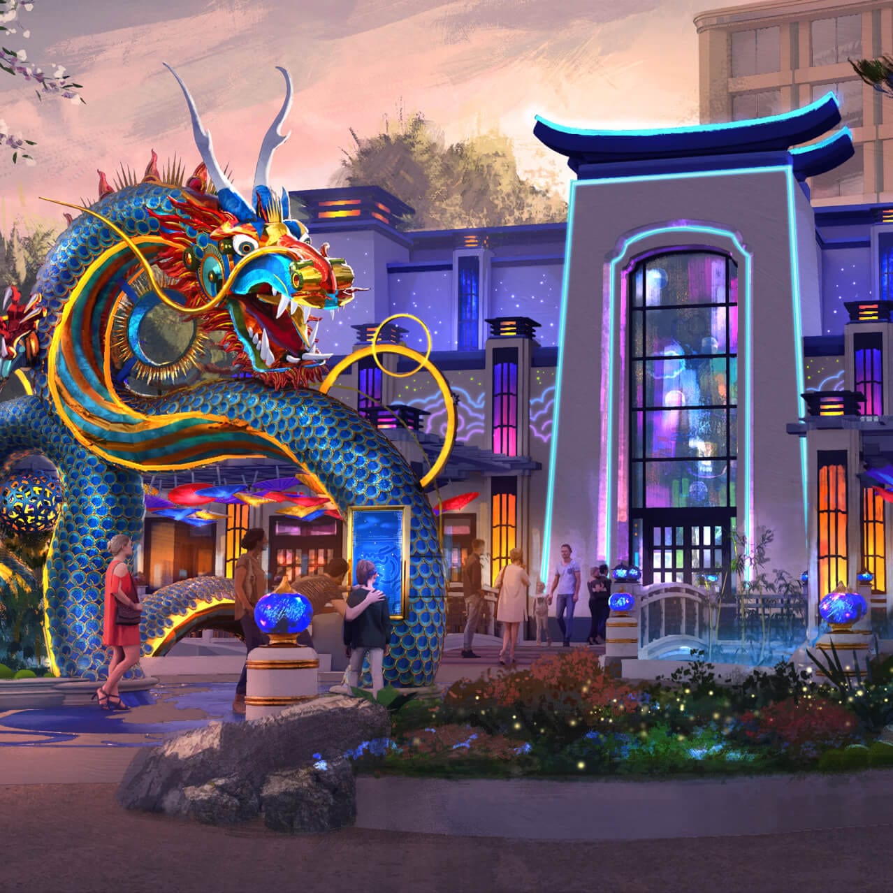 Image of The Blue Dragon Pan-Asian Restaurant