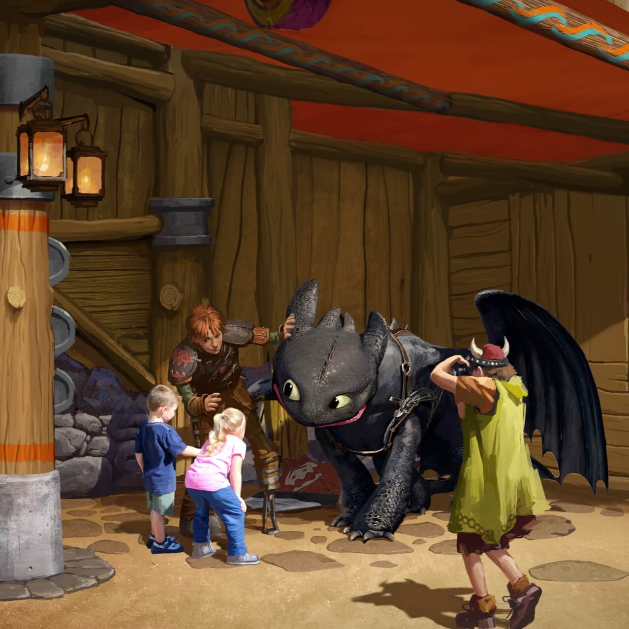 Meet Toothless and Friends