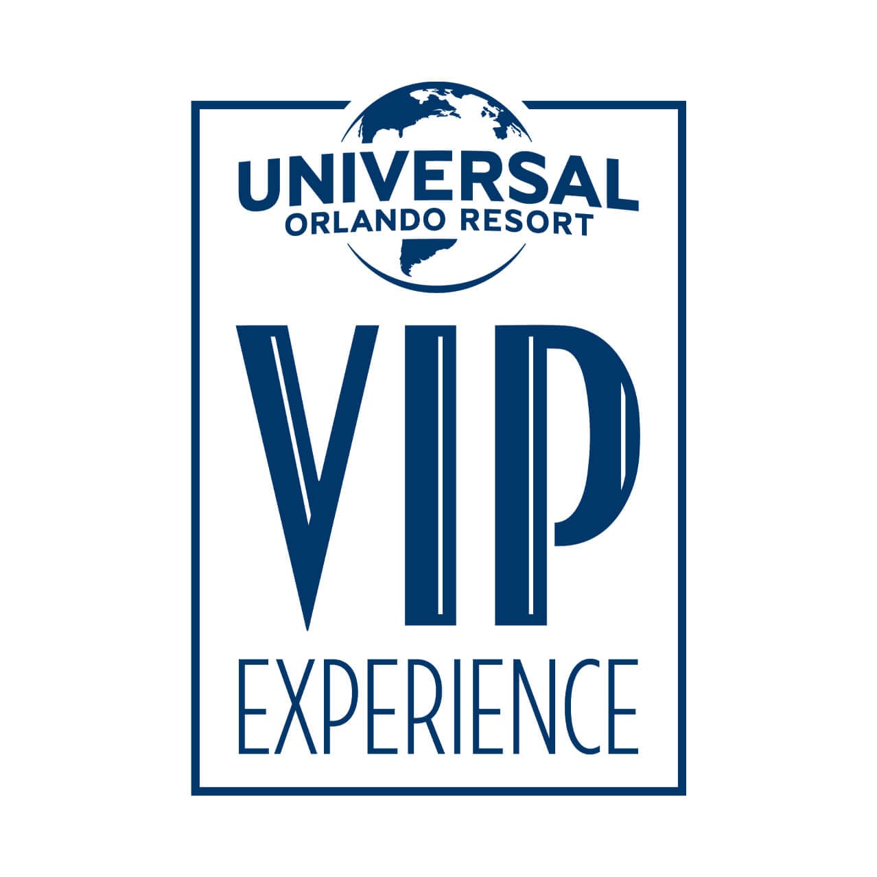 Logo for Universal Orlando Resort's VIP Experience.