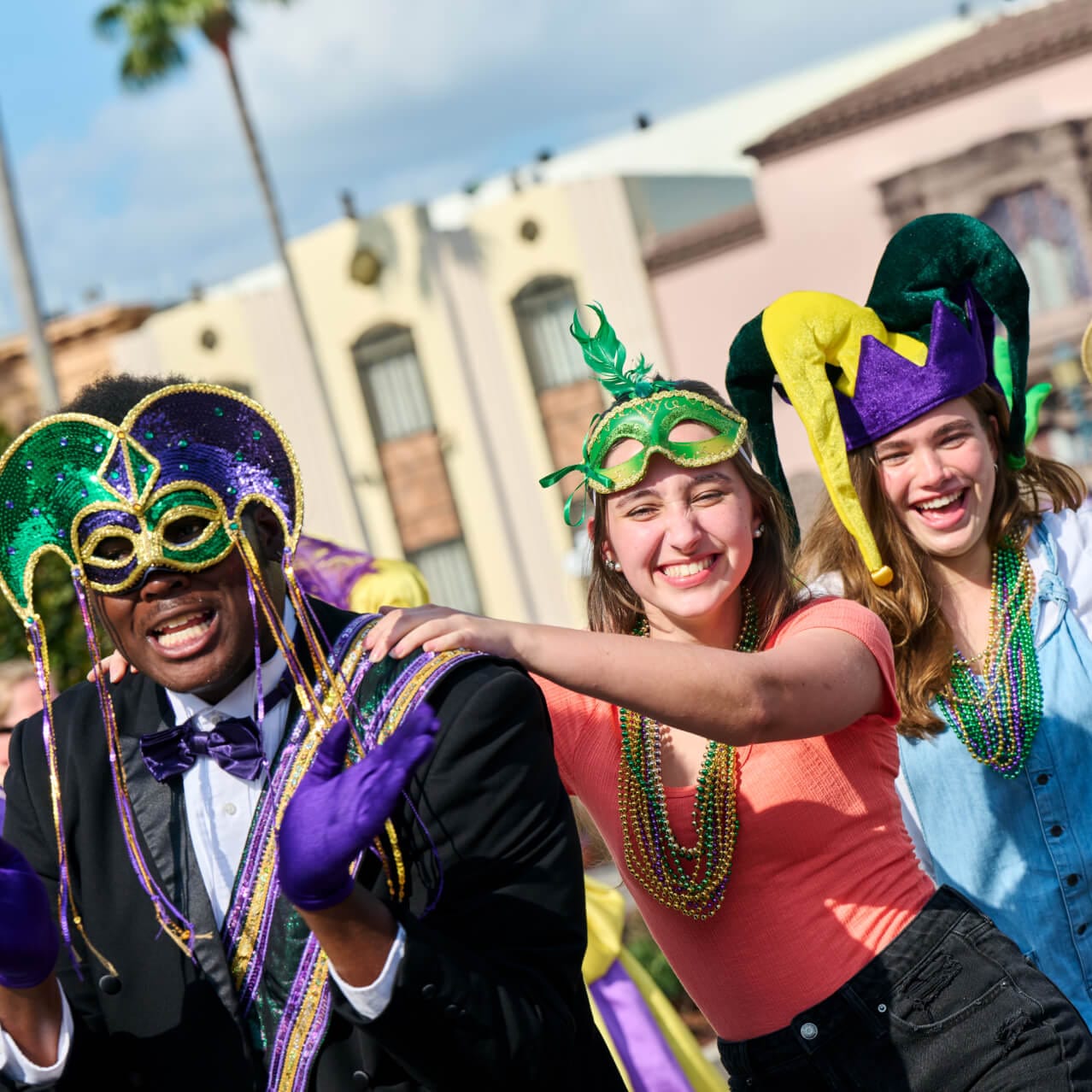 Colorful Mardi Gras Parade in 2026