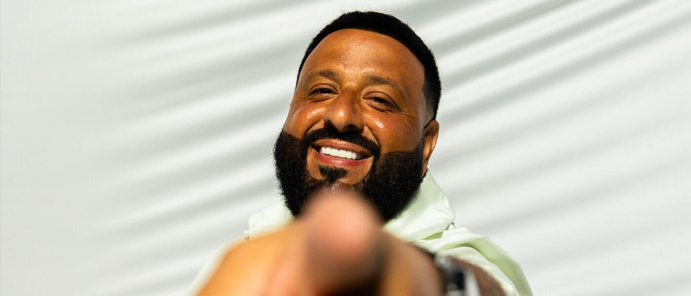 Artist headshot of DJ Khaled for Universal Mardi Gras: International Flavors of Carnival.