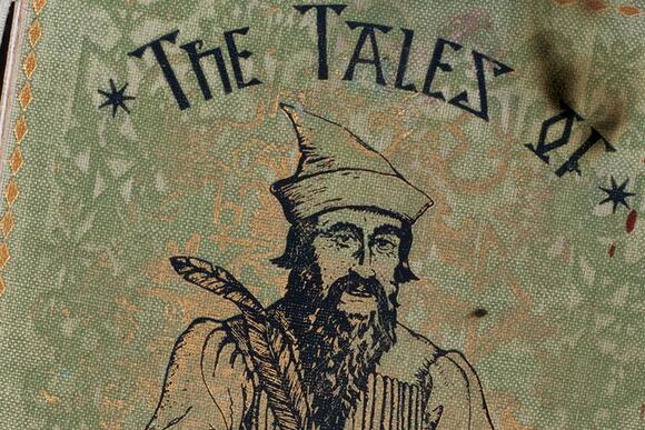 Tales of Beedle the Bard Fast Facts Image 2 of an illustration of Beedle the Bard himself.