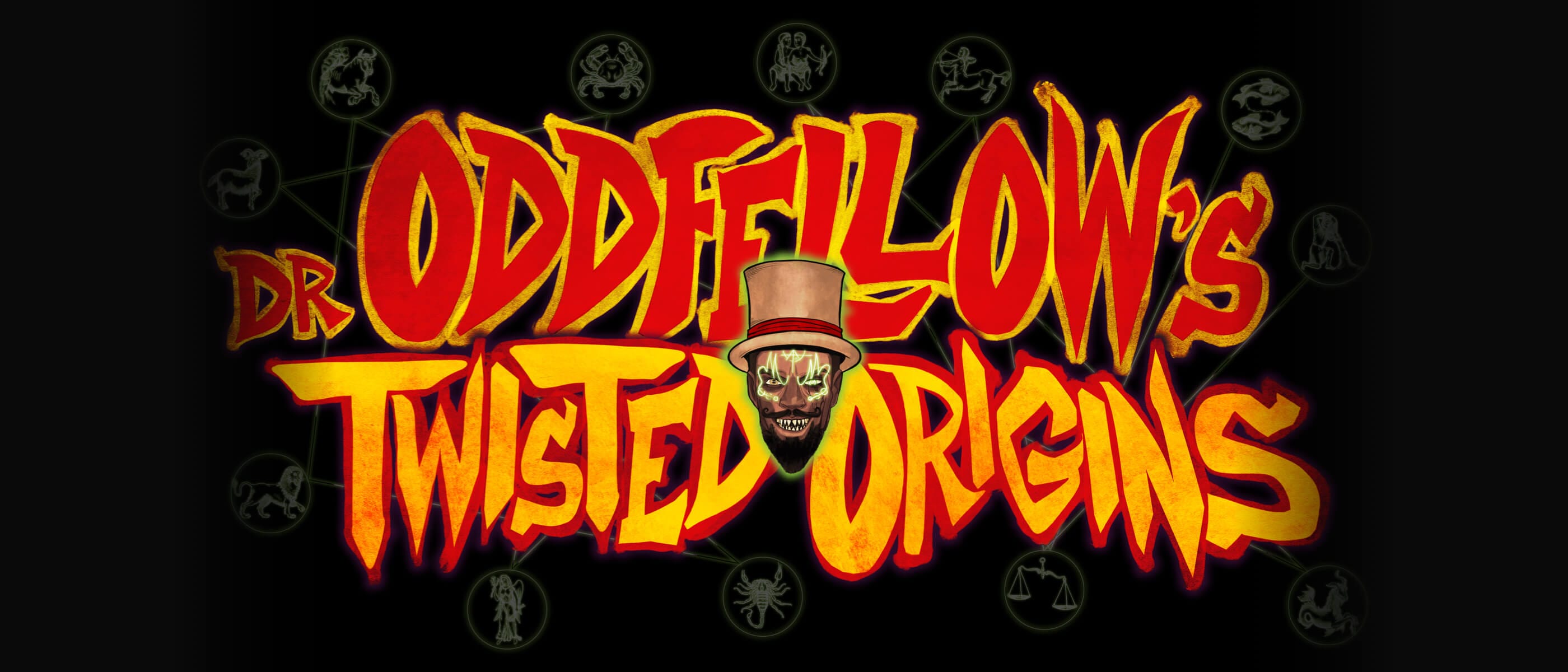 Dr. Oddfellow's Twisted Origins logo