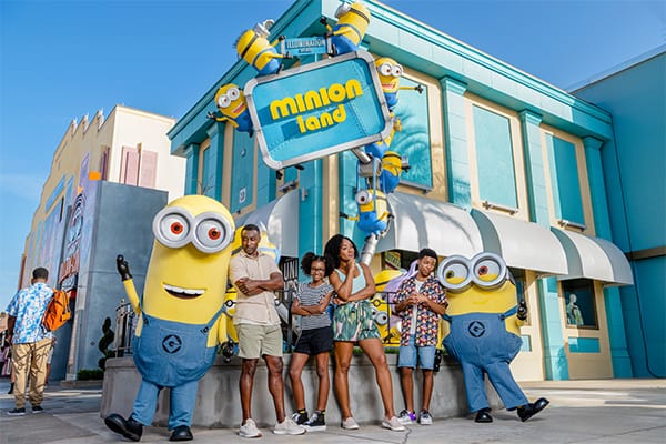Minions with a Family in Minion Land