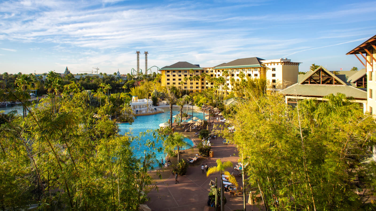 Lagoon pool at Loews Royal Pacific Resort