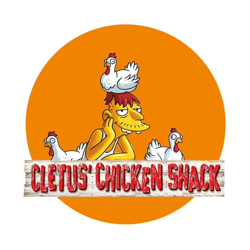 Logotipo de Cletus' Chicken Shack