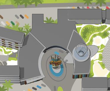 Universal's Cabana Bay Beach Resort Mini Map